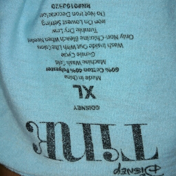 Blue cold shoulder top - Picture 3 of 3